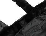 Load image into Gallery viewer, Nike Bag Sportswear Faux Fur Tote Black/ Black/ Metallic Silver
