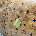Load image into Gallery viewer, MCM Cognac Visetos Shopper Tote Bag Monogram Print (Pre-owned)
