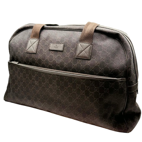 Gucci GG Supreme Canvas Duffle Bag (Like new)