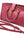 Saint Laurent Calfskin Monogram Baby Cabas Fuchsia (Pre-owned)