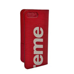 Load image into Gallery viewer, Louis Vuitton x Supreme iPhone 7 Plus Folio Epi Red
