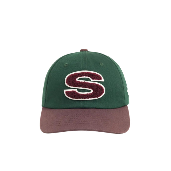 Stussy Low Profile Chenille S Snapback Spruce