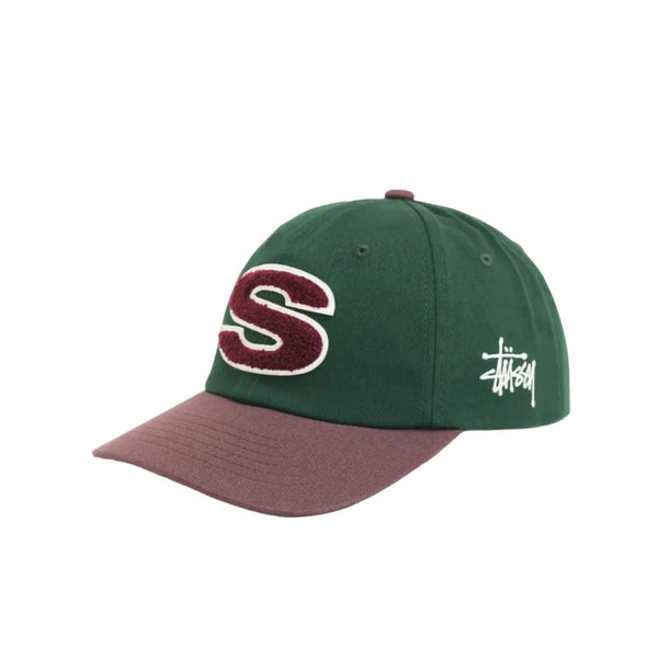 Stussy Low Profile Chenille S Snapback Spruce