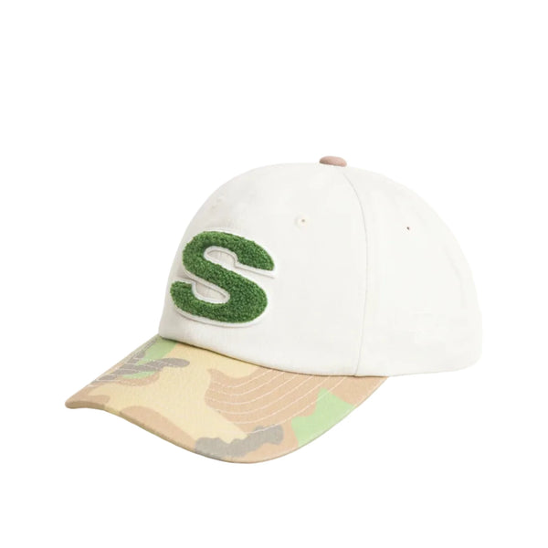 Stussy Low Profile Chenille S Snapback Woodland Camo