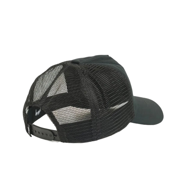Stussy S Crown Trucker Black