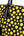 Louis Vuitton Limited Edition Yayoi Kusama Black Monogram Vernis Dots Lockit MM Bag (Vintage Condition)