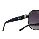 Load image into Gallery viewer, Gucci Aviator Metallic Sunglasses (Like new)
