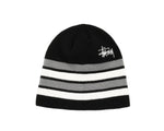 Load image into Gallery viewer, Stussy Basic Stripe Skullcap Black
