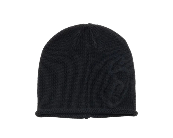 Stussy S Knit Skull Cap Black