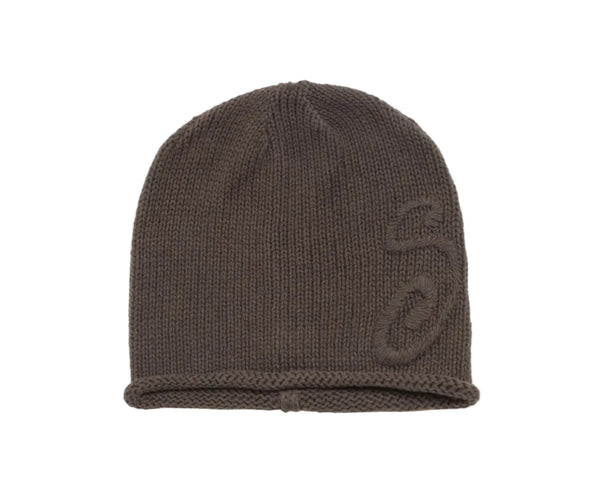 Stussy S Knit Skull Cap Brown