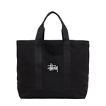 Load image into Gallery viewer, Stussy Canvas Extra Large Tote Bag Black
