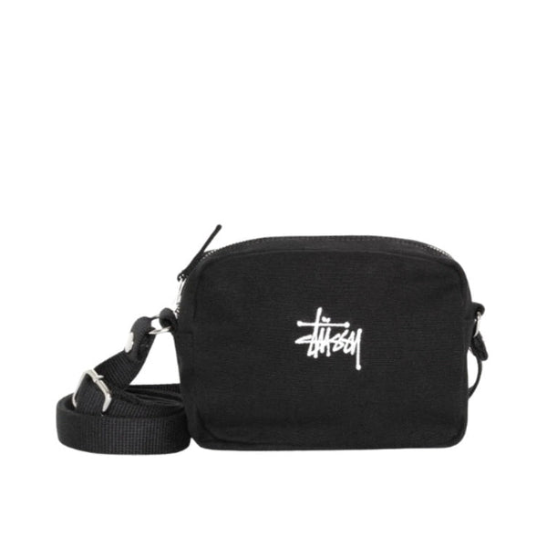 Stussy Canvas Side Pouch Black