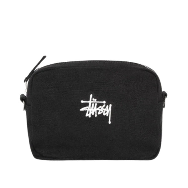 Stussy Canvas Side Pouch Black