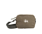 Load image into Gallery viewer, Stussy Canvas Side Pouch Green
