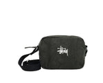 Load image into Gallery viewer, Stussy Canvas Side Pouch Washed Black
