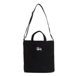 Load image into Gallery viewer, Stussy Canvas Crossbody Bag Black

