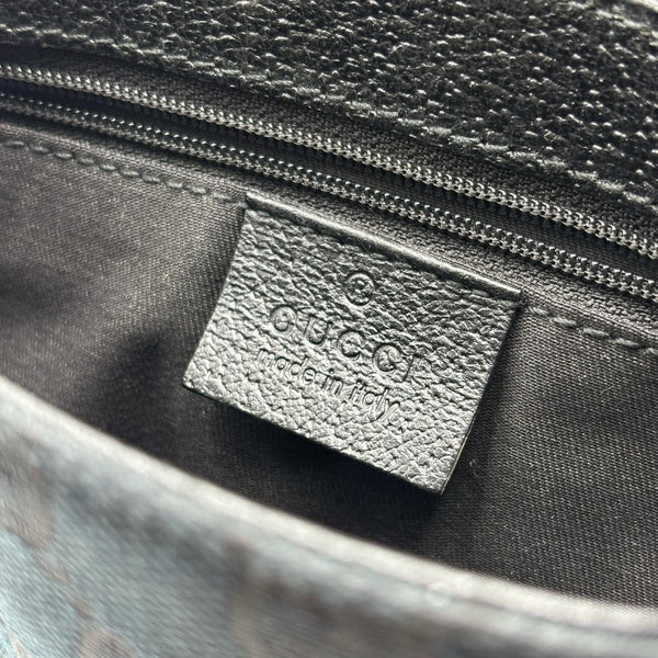 Gucci Black GG Canvas Small Waist Belt Bag (Like new) WQTBC4R