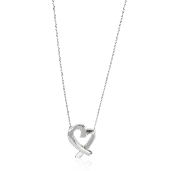 Tiffany & Co. Paloma Picasso Loving Heart Large Pendant Necklace (Vintage)