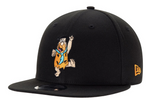 Load image into Gallery viewer, New Era Fred The Flintstones Black 9FIFTY Snapback Hat
