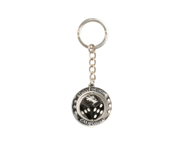 Stussy Spinning Dice Keychain