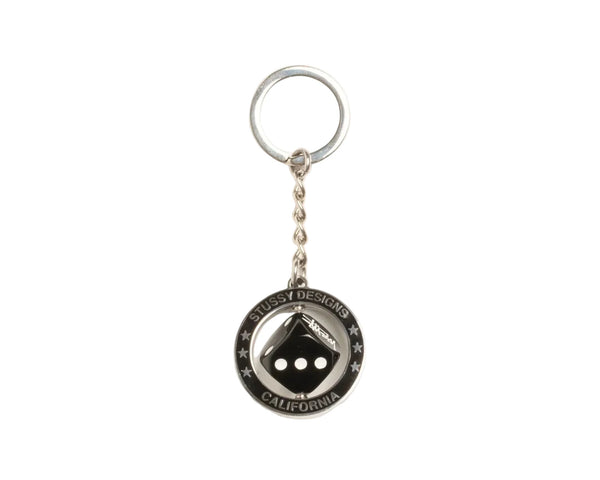 Stussy Spinning Dice Keychain