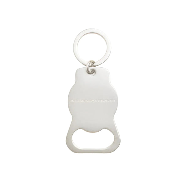 Stussy Bottle Opener Keychain Silver