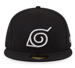 Load image into Gallery viewer, Naruto Konoha Hidden Leaf Village New Era 59Fifty Fitted Cap
