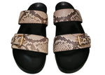 Load image into Gallery viewer, Louis Vuitton Bom Dia Slide Sandals Python

