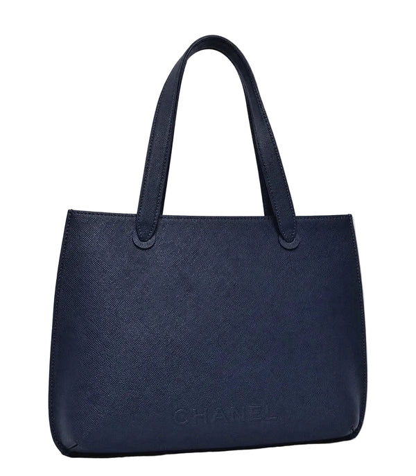 Chanel Grained Leather Tote Shoulder Bag (Pre-owned) 6HTRYM