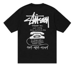 Load image into Gallery viewer, Stussy Old Phone Tee 'Black'
