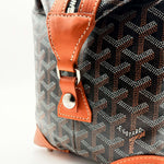 Load image into Gallery viewer, Goyard Bowling 45 bag Black &amp; Tan (Like new) 4BT6W4
