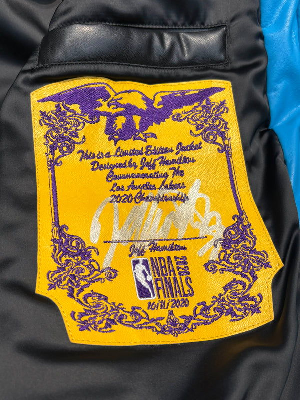 Jeff Hamilton x LA Lakers Championship jacket (SIGNED)