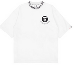 Load image into Gallery viewer, AAPE Moonface relaxed graphic tee White
