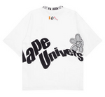 Load image into Gallery viewer, AAPE Moonface relaxed graphic tee White
