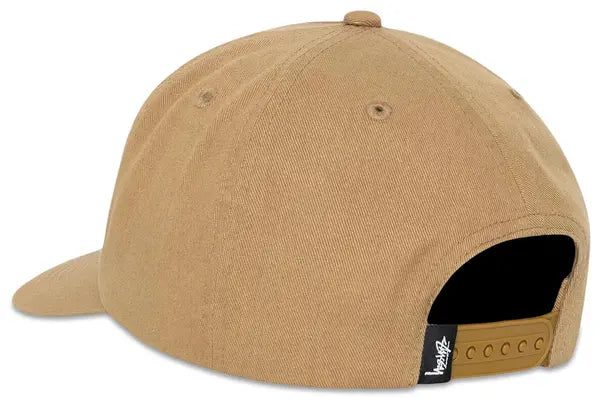 Stussy Mid-Depth Big Stock Snapback 'Tobacco'
