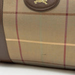 Load image into Gallery viewer, Burberry 20th Century Vintage Check Canvas Boston Bag (Pre-owned)
