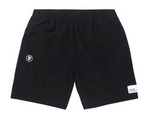 Load image into Gallery viewer, AAPE Moonface track shorts Black
