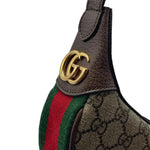 Load image into Gallery viewer, Gucci Beige/Ebony GG Supreme Canvas Ophidia Mini Shoulder Bag (Like new) D3B29YQ
