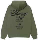 Load image into Gallery viewer, Stussy World Tour Hoodie 'Olive'
