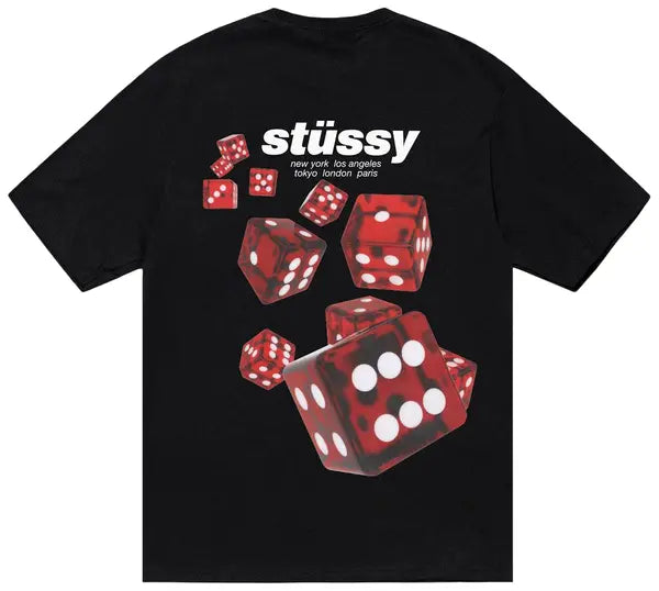 Stussy Rollers Tee 'Black'