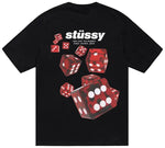 Load image into Gallery viewer, Stussy Rollers Tee 'Black'
