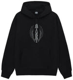 Load image into Gallery viewer, Stussy Wes Wings Hoodie 'Black'

