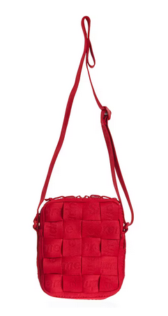 Supreme Woven Side Bag Red