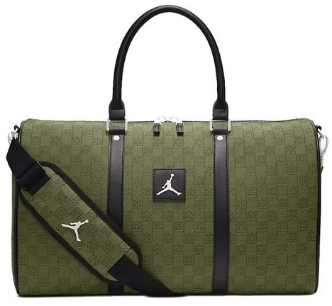 Jordan Monogram Duffle Bag Green