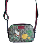 Load image into Gallery viewer, Gucci Beige Multicolore Coated Canvas Tian Crossbody Bag (Pre-owned) DG79H3Y
