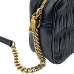 Load image into Gallery viewer, Prada Nappa Gaufre Camera Bag Black (Like new) HX2GCXR
