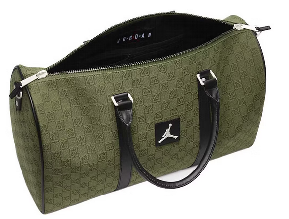 Jordan Monogram Duffle Bag Green
