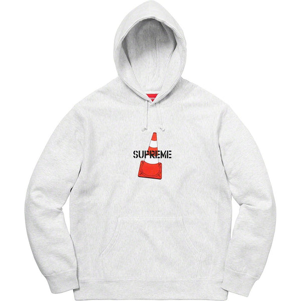 Supreme Cone Hooded Sweatshirt Ash Grey
