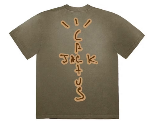 Travis Scott Highest In The Room Dive T Shirt Olive