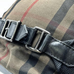 Load image into Gallery viewer, Burberry Brown Canvas House Check Prorsum Vintage Hobo (Pre-owned) K487RRQ
